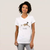 vliegende eekhoorn t-shirt (Voorkant volledig)