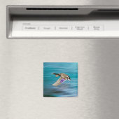 Vliegende eend van wilde eend magneet (Insitu (Vaatwasser))