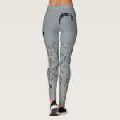 Vliegende ganzen leggings (Achterkant)