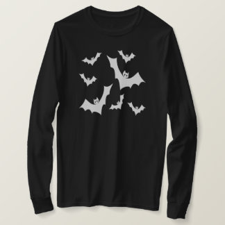 Vliegende gotische vampiervleermuizen t-shirt