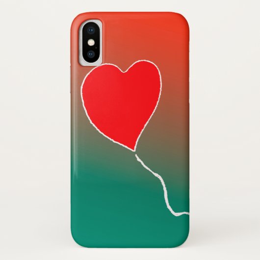 Vliegende hart Case-Mate iPhone case (Achterkant)