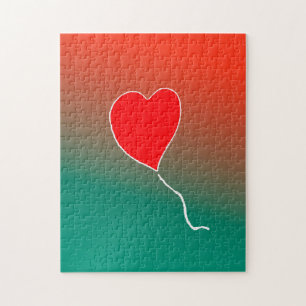 Vliegende hart legpuzzel