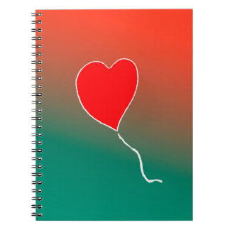 Vliegende hart notitieboek