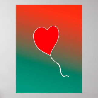 Vliegende hart poster