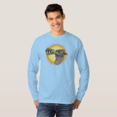 Vliegende Havik Vuur T-shirt (Voorkant volledig)