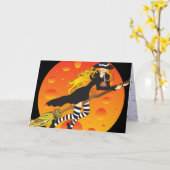 Vliegende heks_2 kaart (Gele Bloem)