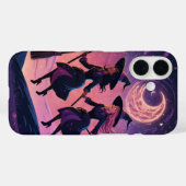 Vliegende heks Case-Mate iPhone case (Achterkant (horizontaal))