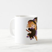 vliegende heks koffiemok (Voorkant links)