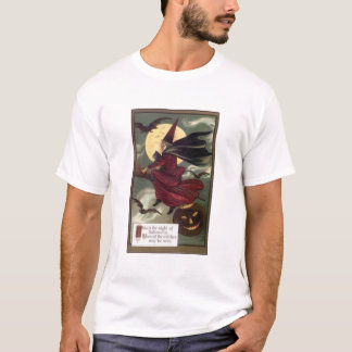 vliegende heks t-shirt