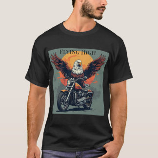 Vliegende Hoge Biker Shirt