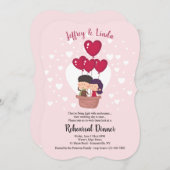 Vliegende hoge uitnodiging (Voorkant / Achterkant)