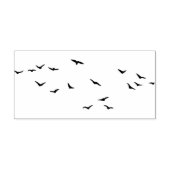 vliegende hond rubberstempel (Afrduk)