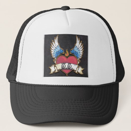 vliegende hond trucker pet (Voorkant)