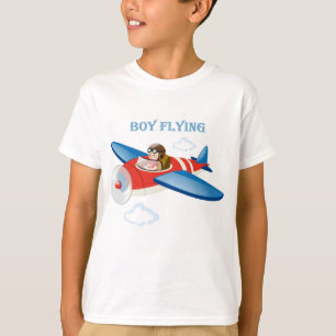 vliegende jongen t-shirt
