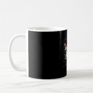 Vliegende kerstviaar Lover T Shirt Koffiemok