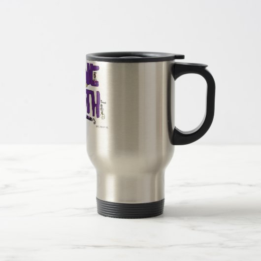 Vliegende koffie-Mok Reisbeker (Rechts)