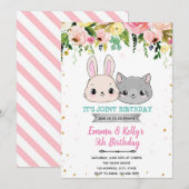 Vliegende konijnenmoord kaart (Voorkant / Achterkant)