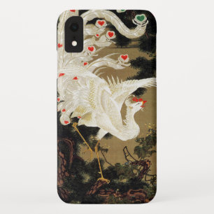 VLIEGENDE LIEFDE FENIX, Veren, Hartjes Valentijnsd iPhone XR Hoesje