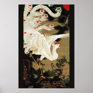 VLIEGENDE LIEFDE FENIX, Veren, Hartjes Valentijnsd Poster