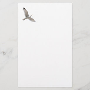 Vliegende meeuw briefpapier