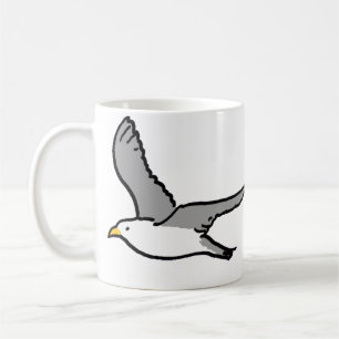Vliegende meeuwen koffiemok