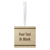 Vliegende Moose Struik Pilot Wings Kubus Ornament (Rechts)