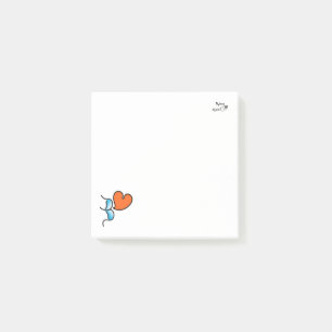 vliegende muackS!! -Blauw Post-it® Notes