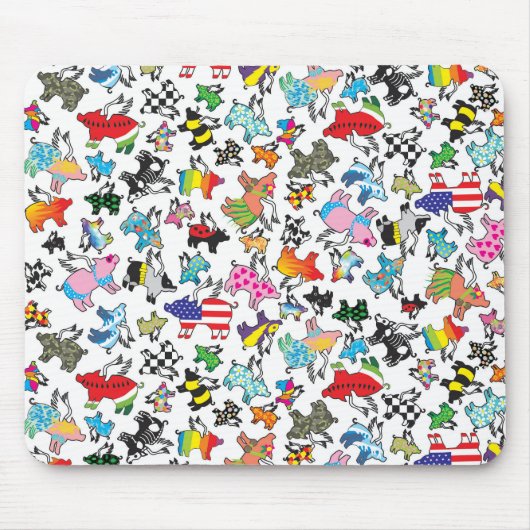 Vliegende muis muismat (Voorkant)