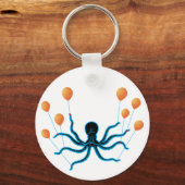 Vliegende octopus sleutelhanger (Voorkant)