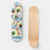 Vliegende ogen skateboard (Voorkant)