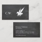 Vliegende Paard Visitekaartje (Voorkant / Achterkant)