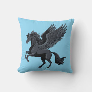 Vliegende pegasus kussen