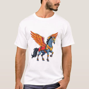 Vliegende pegasus t-shirt