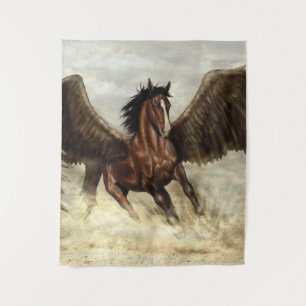 Vliegende Pegasus Wandkleed