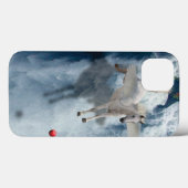 Vliegende Pegasus & Waterfall Fantasy Art Device H Case-Mate iPhone Case (Achterkant (horizontaal))