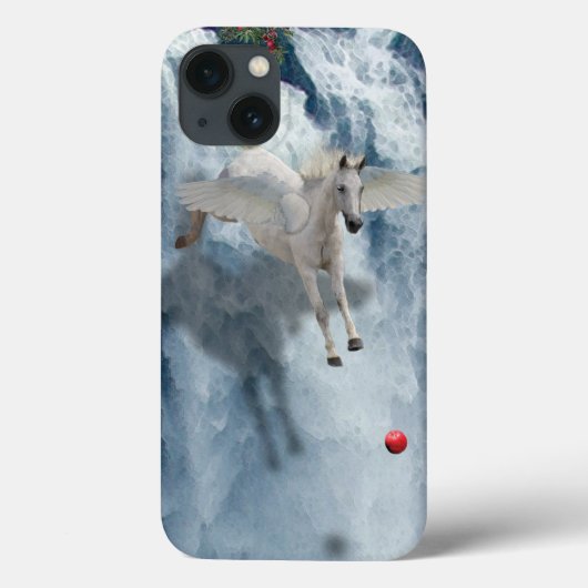 Vliegende Pegasus & Waterfall Fantasy Art Device H Case-Mate iPhone Case (Achterkant)