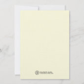 Vliegende Petten Graduation Party Invitation Kaart (Achterkant)