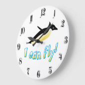 Vliegende pinguïn grote klok (Hoek)