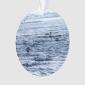 Vliegende pinguïn ornament (voorkant)