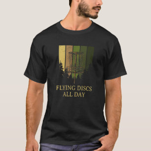 Vliegende schijven Golf Hobby Golfer Pastim T-shirt