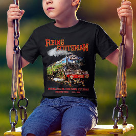 Vliegende Schot Stoomtrein Engels Locomotief T-shirt