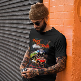 Vliegende Schot Stoomtrein Engels Locomotief T-shirt