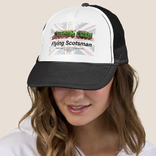 Vliegende Schot Stoomtrein Engels Locomotief Trucker Pet