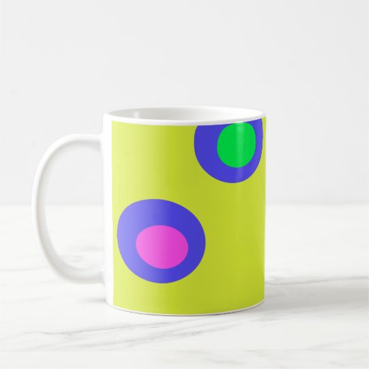 Vliegende schotels koffiemok (Links)