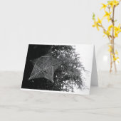 Vliegende Ster Kaart (Gele Bloem)