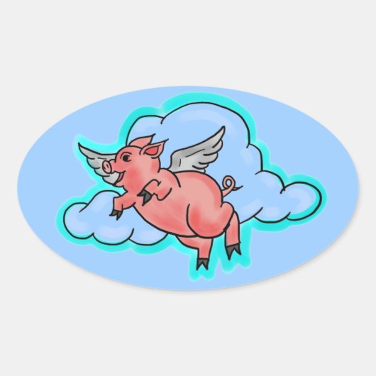 vliegende sticker (Voorkant)