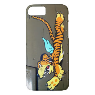 Vliegende Tiger Nose Art ( P-40-feesten) iPhone 8/7 Hoesje