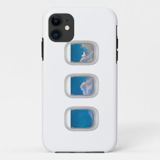 vliegende varken door vliegtuigraam iphone hoes