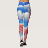 Vliegende Varken Leggings (Achterkant)