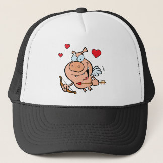 Vliegende Varken met Bow en Pijl Trucker Pet